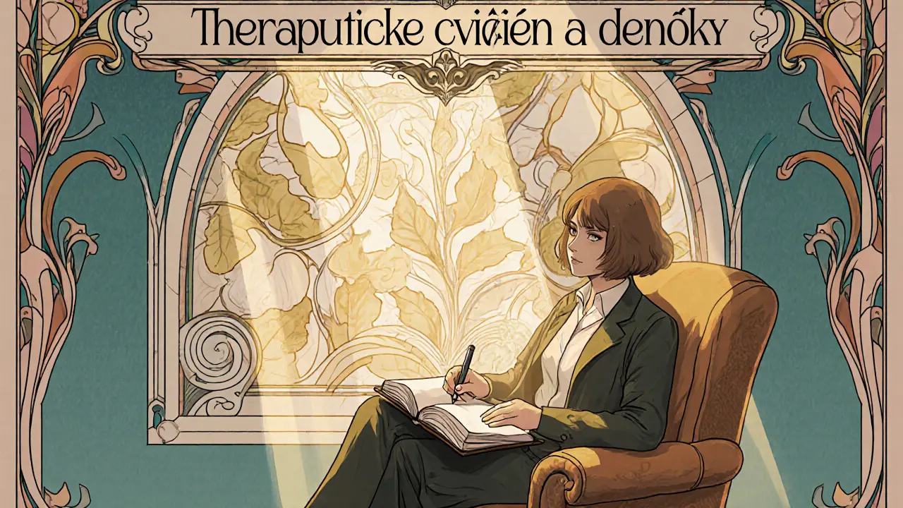 Cvičení a deníky v psychoterapii - praktické tipy mezi sezeními