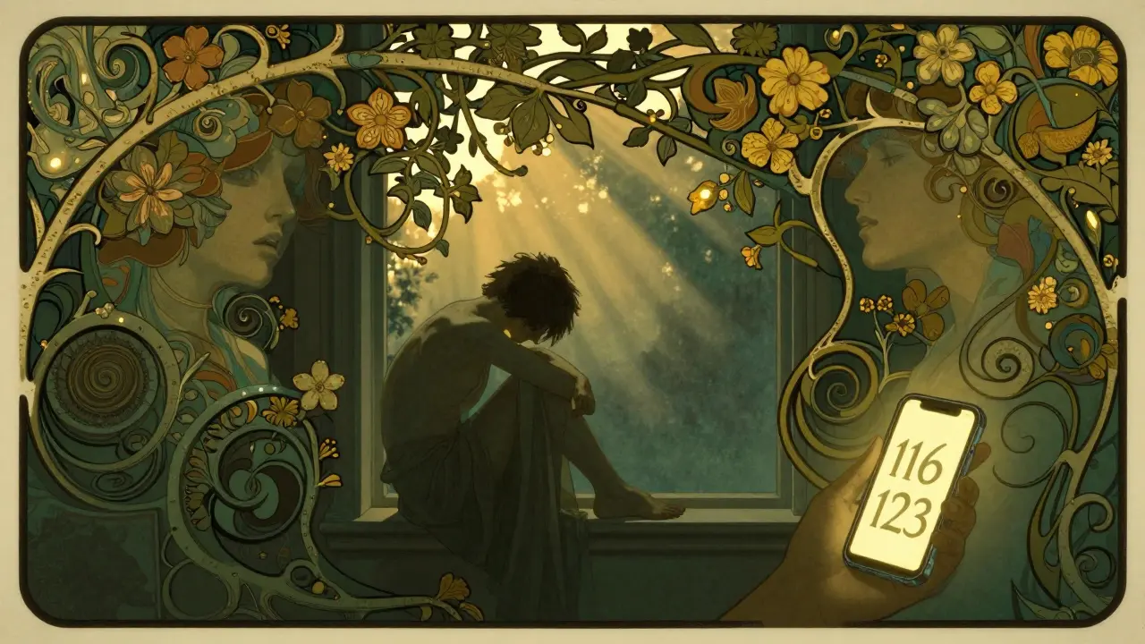 Sebevražedné myšlenky: Co dělat, když se objeví a jak pomáhá terapie