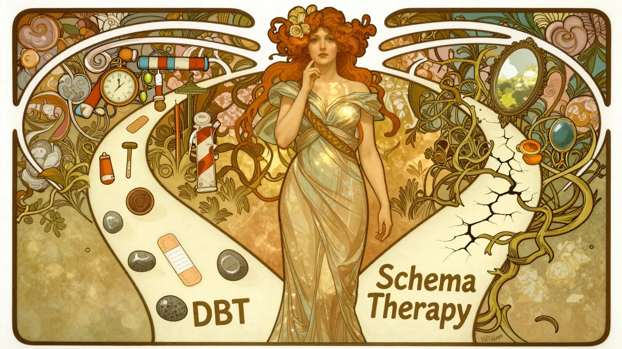 Schema Therapy vs. DBT: Kdy zvolit který přístup u hraniční poruchy osobnosti