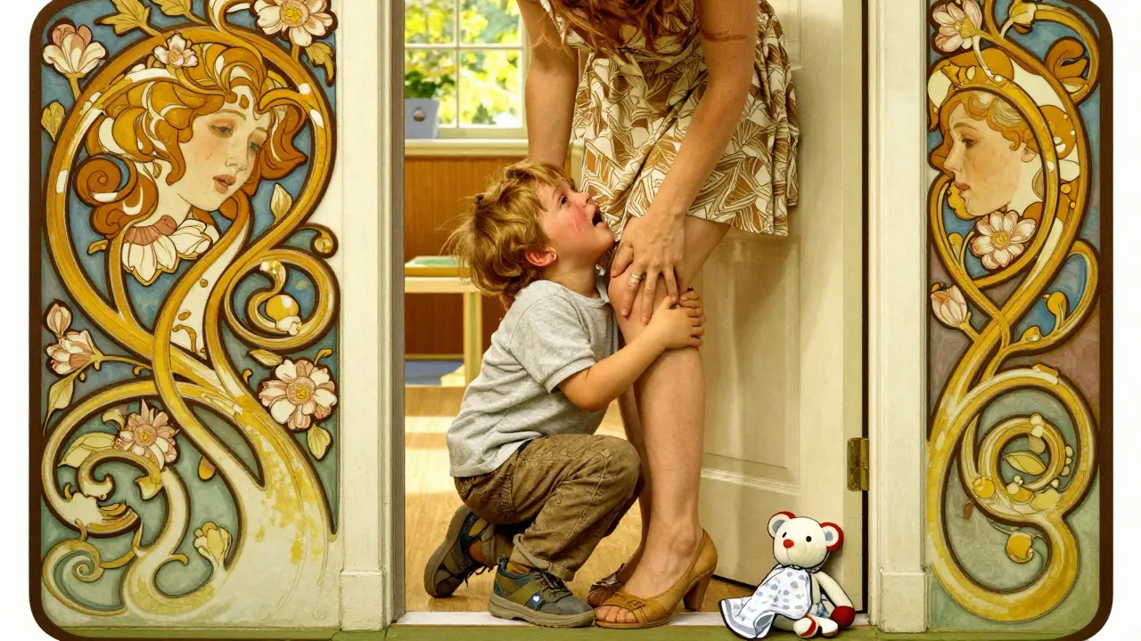 Separační úzkost u dětí: Jak psychoterapie pomáhá překonat strach z odloučení